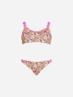 Mädchen-Bralette mit Liberty-Blumendruck | Hergestellt aus Liberty-Stoff