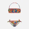 Mädchen-Bralette-Bikini | Hergestellt aus Liberty-Stoff