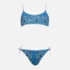 Mädchen-Denim-Bandanna-Bralette-Bikini Jaiden