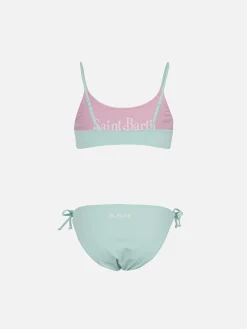 Mädchen-Double-Face-Bralette-Bikini Jaiden