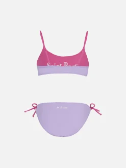 Mädchen-Double-Face-Bralette-Bikini Jaiden