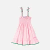 Mädchenkleid mit Gingham-Print