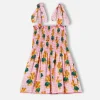 Mädchenkleid mit hawaiianischem Bärenmuster