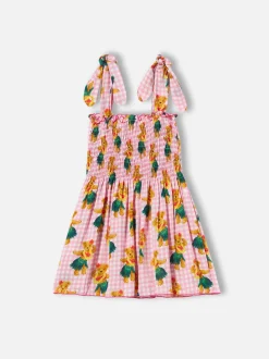 Mädchenkleid mit hawaiianischem Bärenmuster