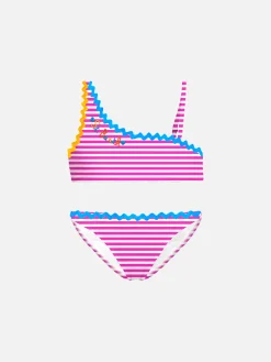 Mädchen-One-Shoulder-Bikini