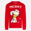 Mädchenpullover mit Rundhalsausschnitt und Snoopy-Aufdruck | SNOOPY PEANUTS™ SONDEREDITION