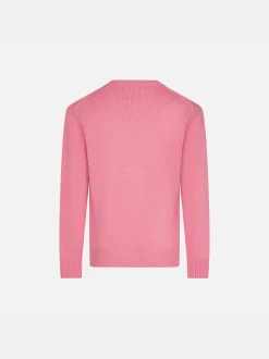 Mädchenpullover mit Rundhalsausschnitt und Snoopy Padel-Aufdruck | SNOOPY PEANUTS™ SONDEREDITION