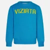 Mädchenpullover mit Viziata-Print