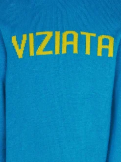Mädchenpullover mit Viziata-Print