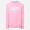 Mädchen-Sweatshirt Briony mit mehrfarbigem Saint Barth Frottee-Patch