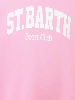 Mädchen-Sweatshirt Briony mit mehrfarbigem Saint Barth Frottee-Patch