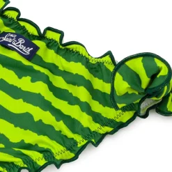 Mädchen-Triangel-Bikini mit Wassermelonen-Print