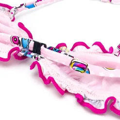 Mädchen-Triangel-Bikini mit Muster