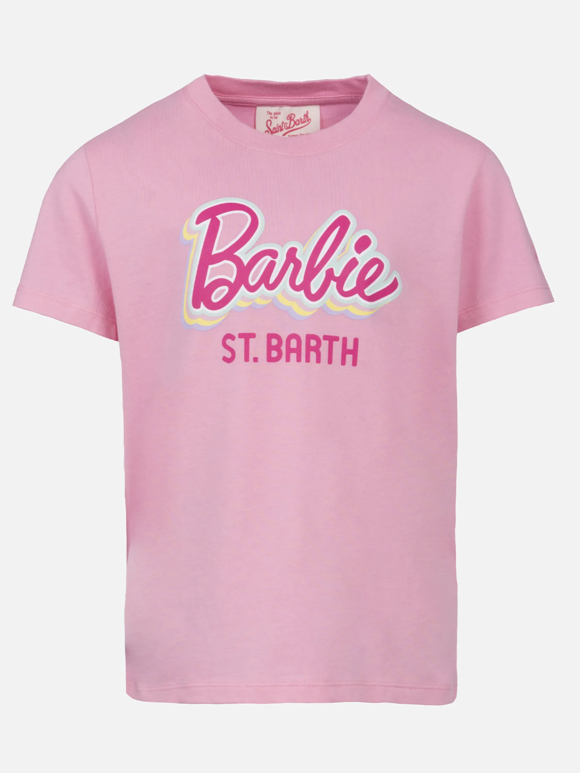 Mädchen-T-Shirt Elly aus Baumwolljersey mit Rundhalsausschnitt und Barbie-Aufdruck | BARBIE-SONDEREDITION
