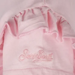 Mädchen-T-Shirt mit Cocca di Mamma-Stickerei