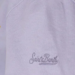 Mädchen-T-Shirt mit Dreaming St. Barth-Stickerei