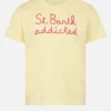 Mädchen-T-Shirt mit St.Barth-Stickerei