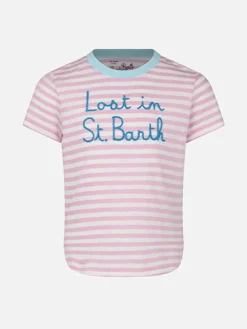 Mädchen-T-Shirt mit Stickerei