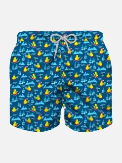 Micro Skying Ducky Jungen-Badeanzug aus leichtem Stoff