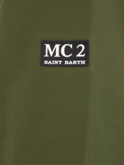 Militärgrüne 3-Lagen-Kapuzenjacke Parson für Herren