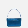 Minitasche mit blauen Strasssteinen
