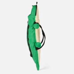 Mit Frottee gepolsterte Reisetasche in Alligatorform