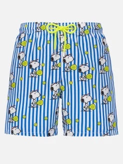 Mittellange Gustavia-Badeshorts für Herren mit Snoopy-Aufdruck | SNOOPY PEANUTS™ SONDEREDITION