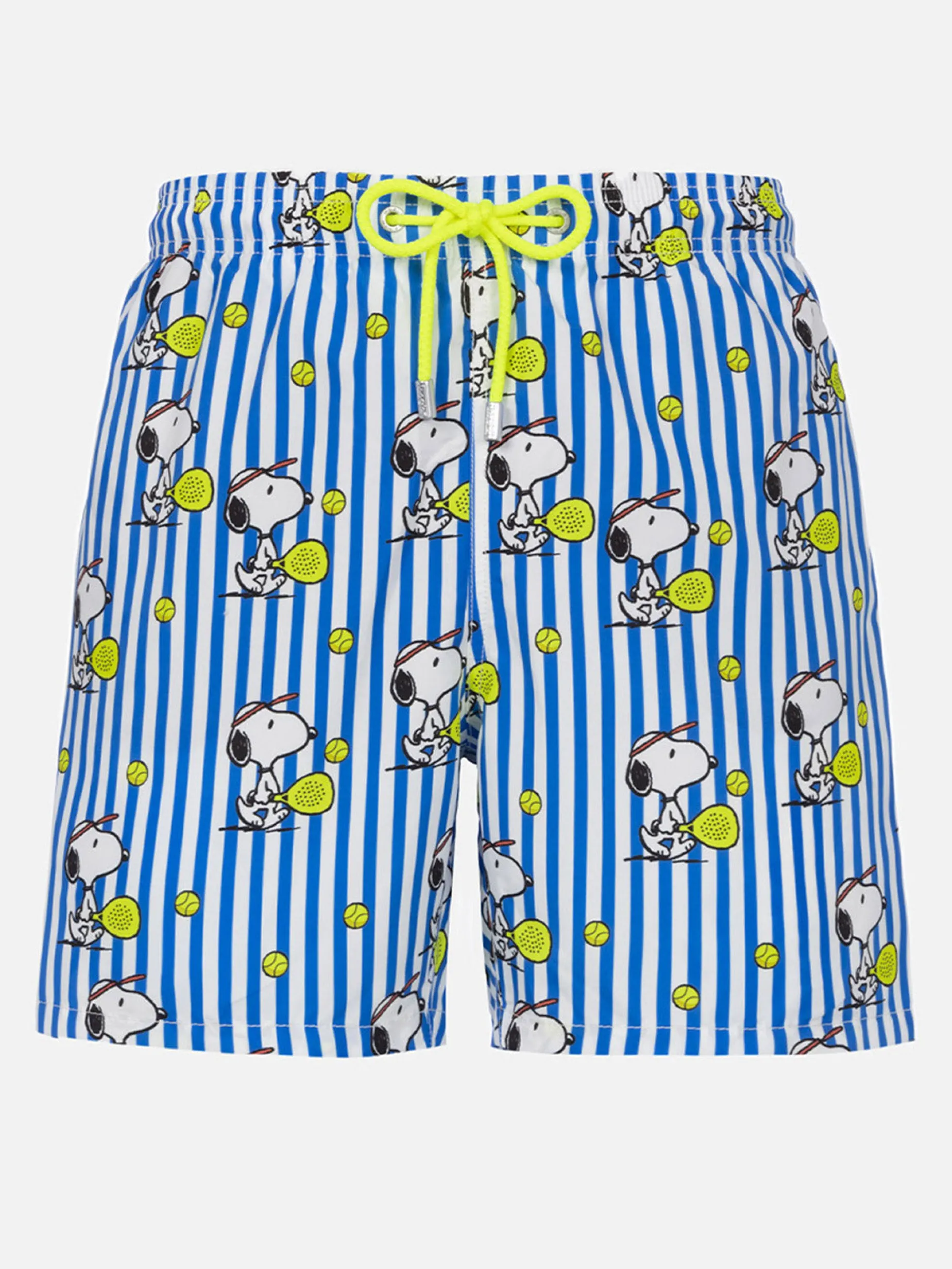 Mittellange Gustavia-Badeshorts für Herren mit Snoopy-Aufdruck | SNOOPY PEANUTS™ SONDEREDITION