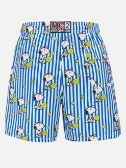 Mittellange Gustavia-Badeshorts für Herren mit Snoopy-Aufdruck | SNOOPY PEANUTS™ SONDEREDITION