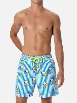 Mittellange Gustavia-Badeshorts für Herren mit Snoopy-Aufdruck | SNOOPY PEANUTS™ SONDEREDITION