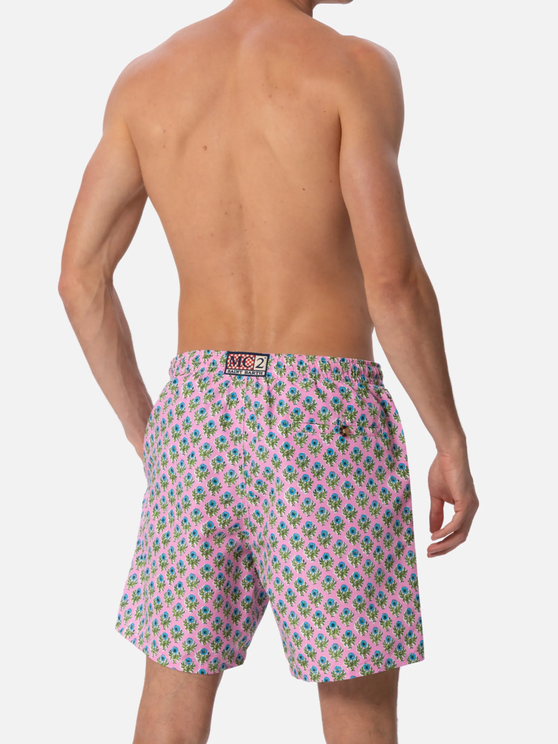 Mittellange Herren-Badeshorts Caprese