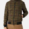 Mittelschwere Prince-of-Wales-Bomberjacke für Herren