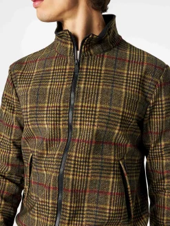 Mittelschwere Prince-of-Wales-Bomberjacke für Herren