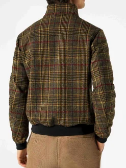 Mittelschwere Prince-of-Wales-Bomberjacke für Herren