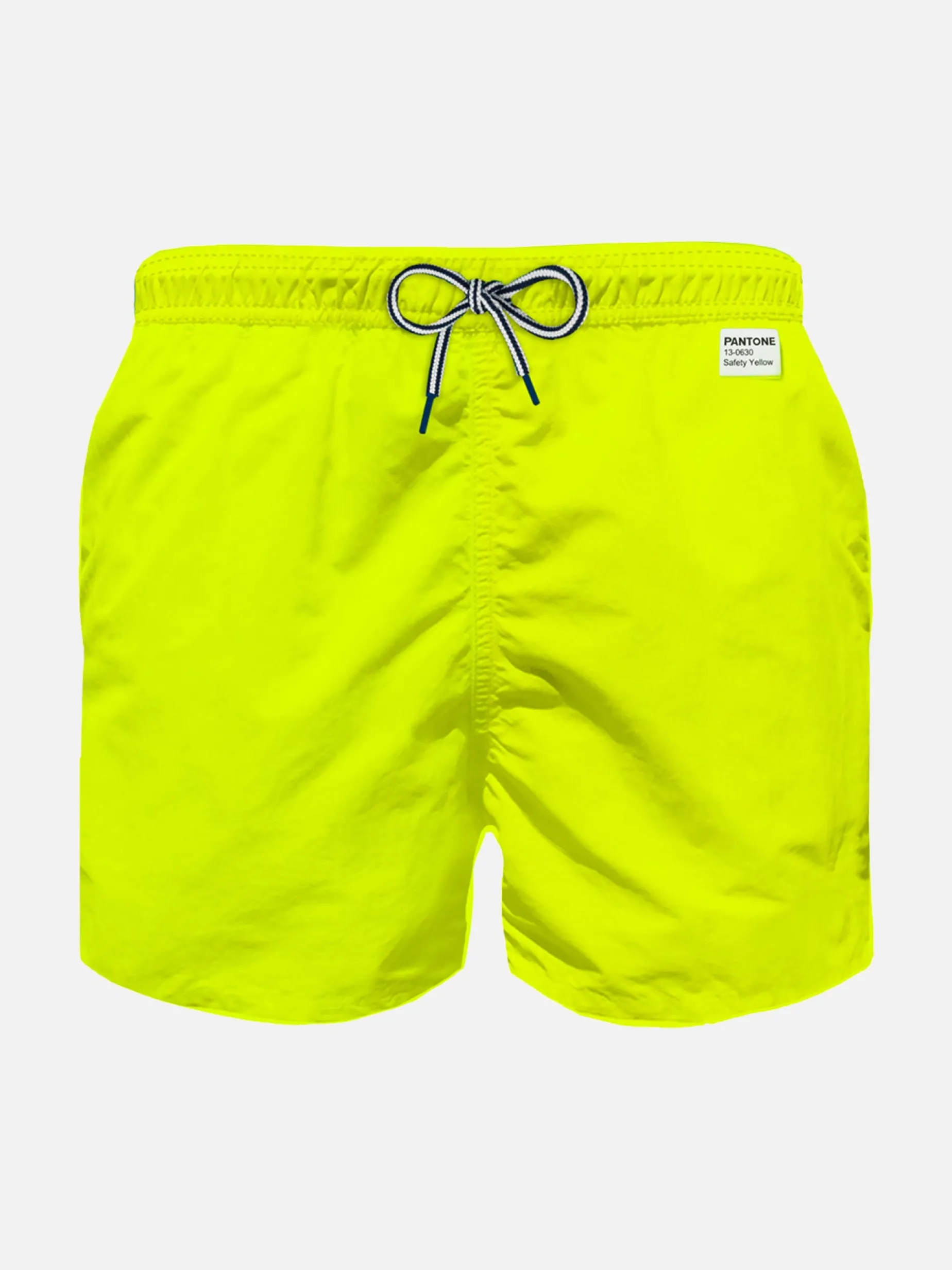 Neongelbe Badeshorts für Jungen | PANTONE® SONDERAUSGABE