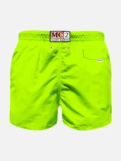 Neongelbe Badeshorts für Jungen | PANTONE® SONDERAUSGABE