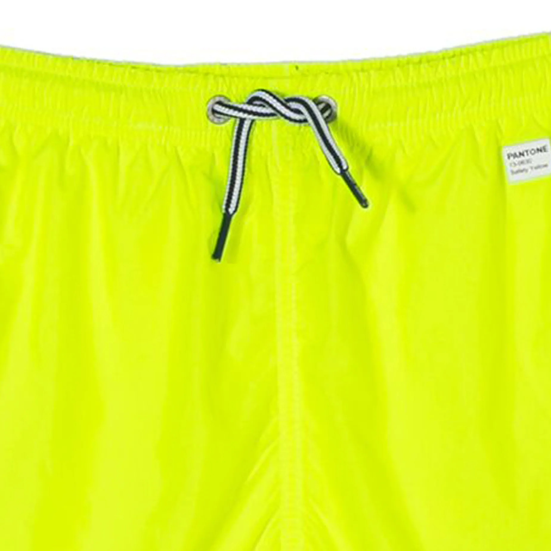 Neongelbe Badeshorts für Jungen | PANTONE® SONDERAUSGABE