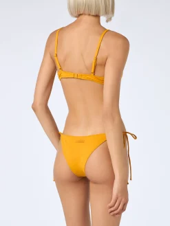 Ockerfarbener Bralette-Bikini mit Bügel für Damen Bea Marielle