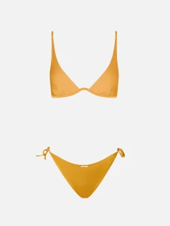 Ockergelber Triangel-Bikini mit Bügel für Damen Winona Virgo