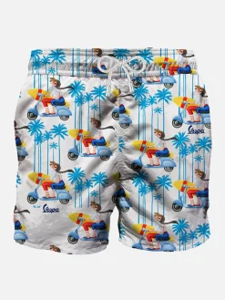 Oh Vespa®! Mittellange Badeshorts – Vespa® Special Edition