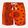 Orange Badeshorts für Jungen