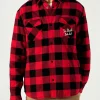 Overshirt mit Tasche und St. Barth Bob Club-Stickerei