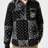 Overshirt mit Tasche und St. Barth Bob Club-Stickerei