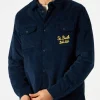 Overshirt mit Tasche und St. Barth Bob Club-Stickerei