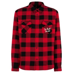 Overshirt mit Tasche und St. Barth Bob Club-Stickerei