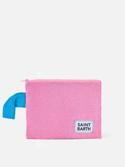 Pareasy – Crinkle-Pochette in Rosa