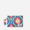 Pareasy-Nylon-Pochette mit Ikat-Print