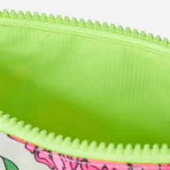 Pareasy-Nylon-Pochette mit Blumendruck