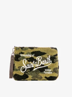 Parisienne Camouflage Sherpa Umhängetasche Clutch