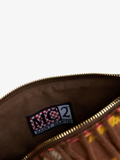 Parisienne Decke Umhängetasche Clutch mit Ethno-Print